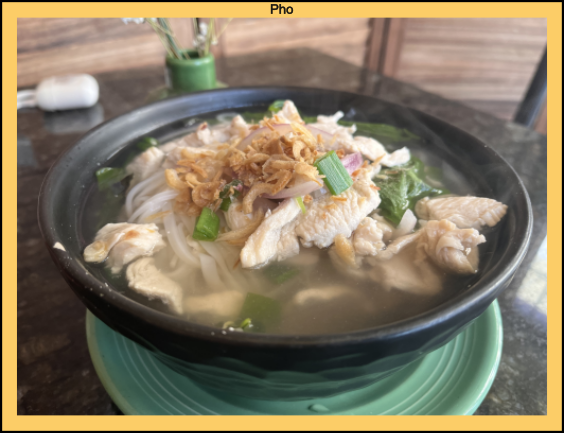Pho Chicken at Dinner